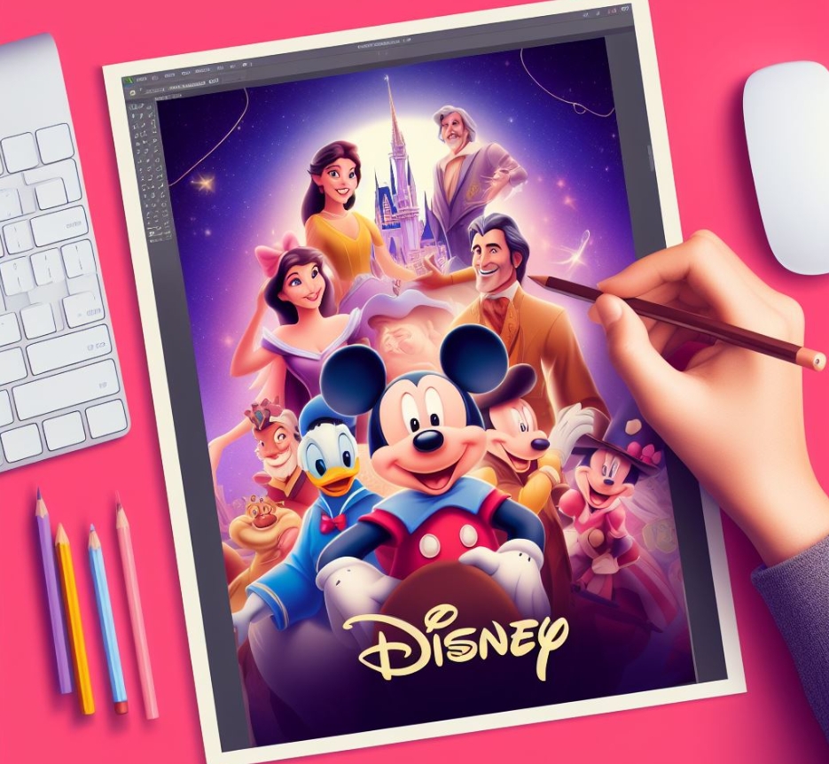 Creating Fresh Disney Posters Made Simple with AI